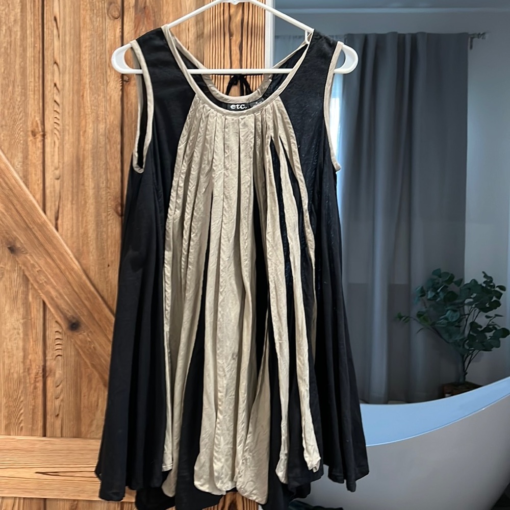 Black and Tan Tunic